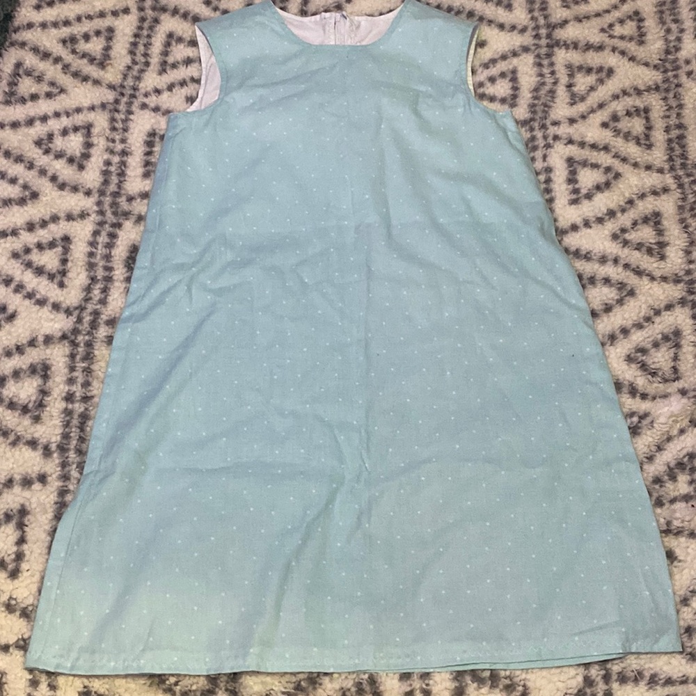 Blue dress